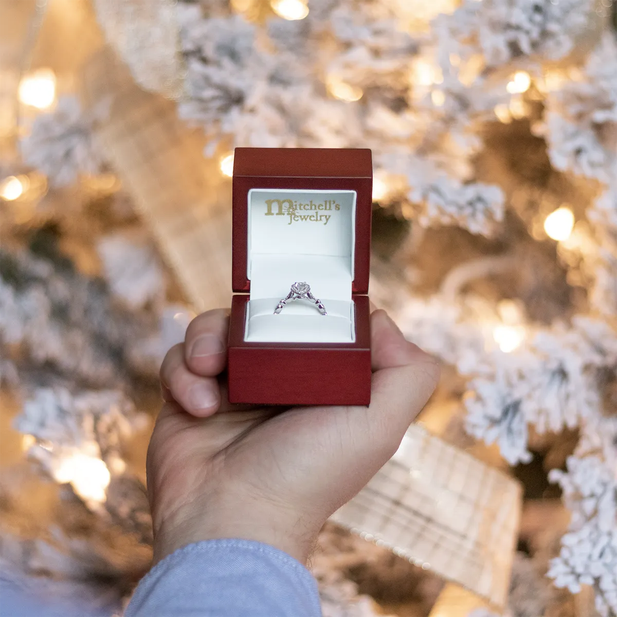 Put a ring under the tree!