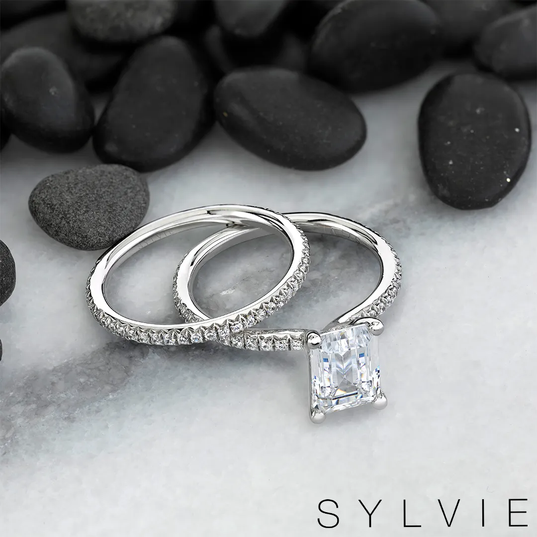 Emerald cut diamonds are trending!