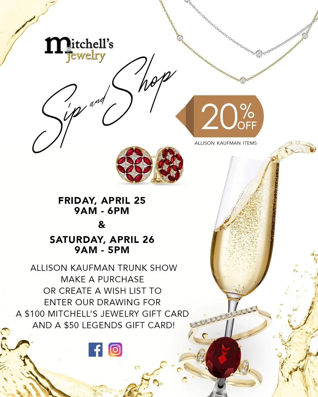 Sip & Shop!
