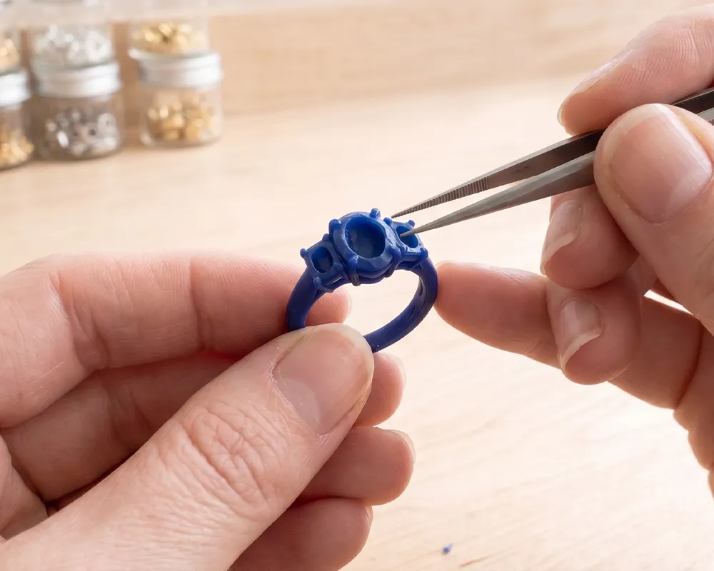 CAD & Wax Model We render your design in precise digital detail and create a wax model so you can see and feel your piece. Mitchells Jewelry Norman, OK