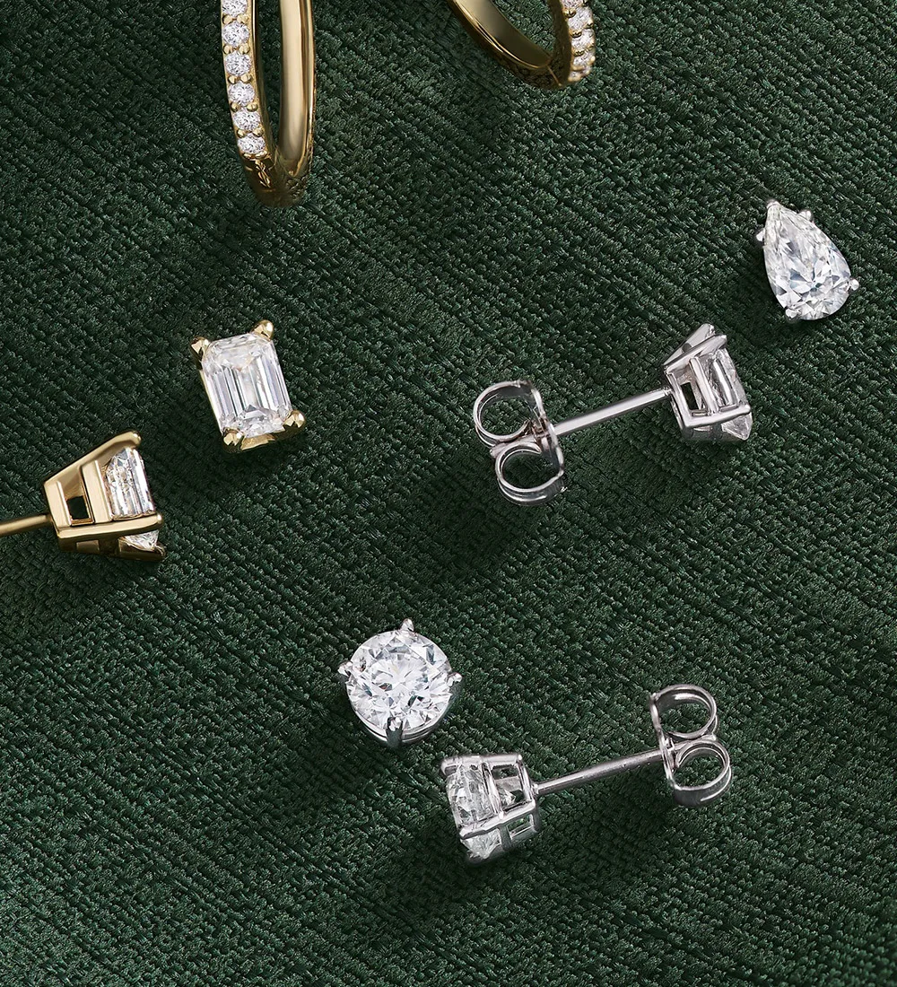 Diamond Studs  Molly Phillips Jewelry Austin, TX