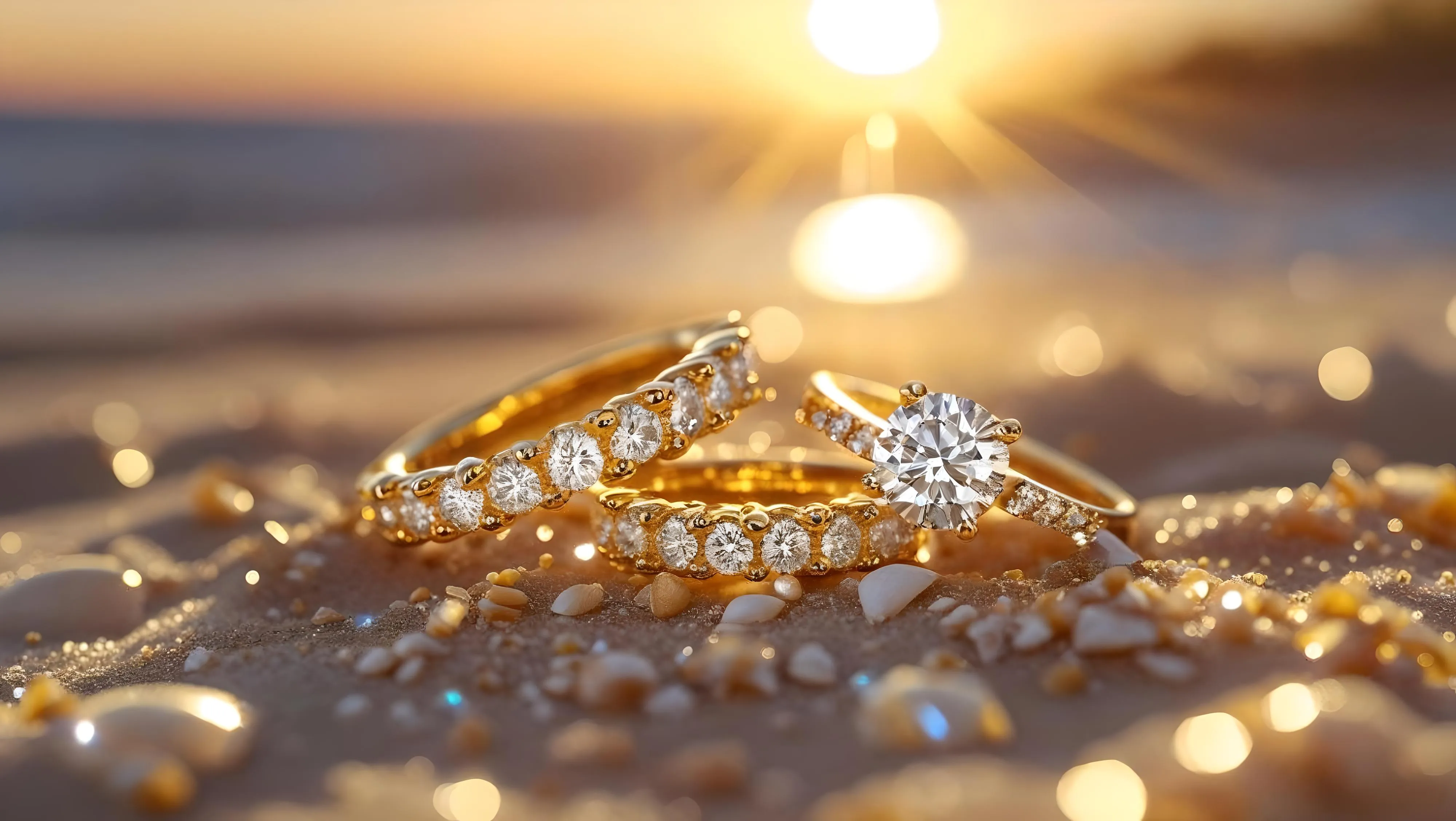 Emerald jewelry featuring a ring and earrings, with text: 