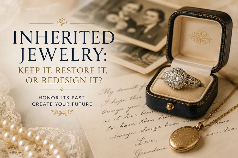 Read article: Inherited Jewelry: Keep It, Restore It, or Redesign It?