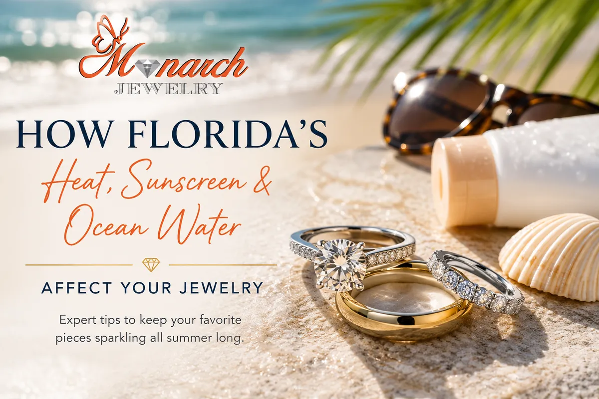 How Florida's Heat, Sunscreen & Ocean Water Affect Your Jewelry
