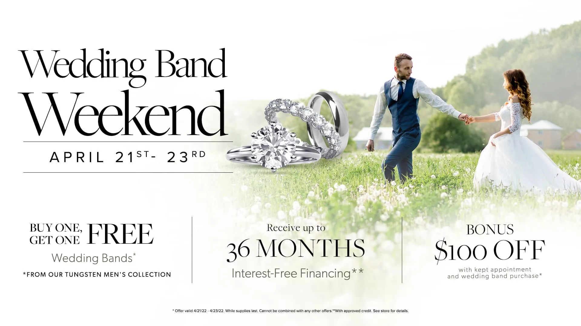 Wedding Band Weekend April 21st-23rd