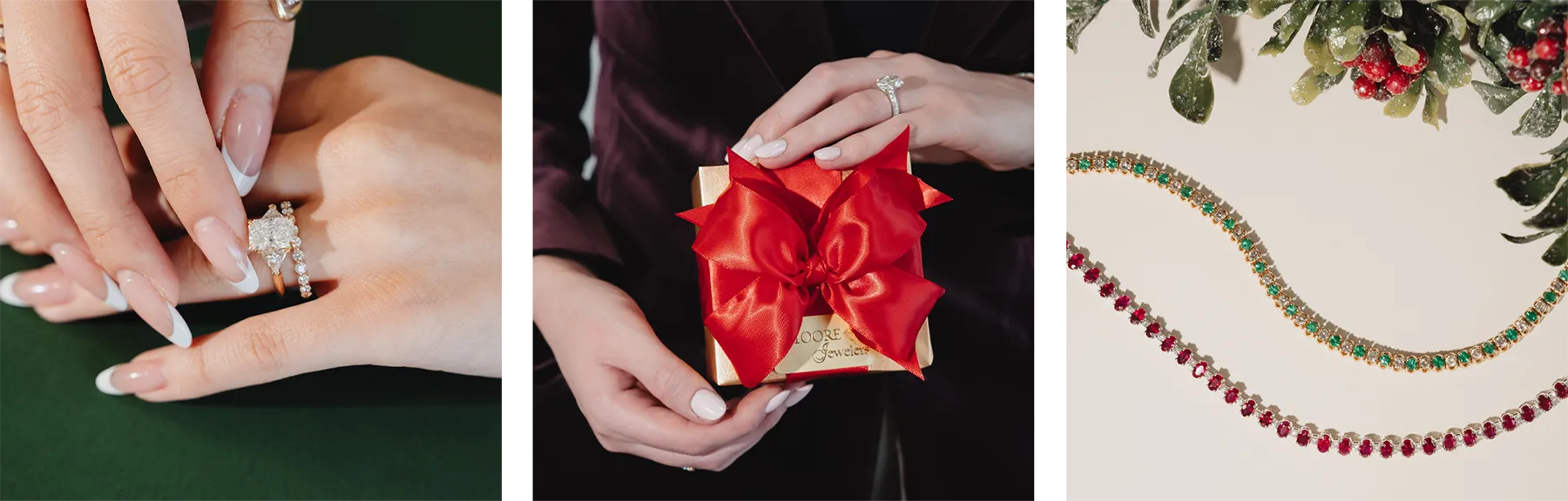 Make the Season Moore Merry and Bright We hope to see you this season! Moore Jewelers is here to make your holidays brighter, your shopping easier, and your gifts a little more meaningful. Come see for yourself why so many in Laredo choose us when it matters most. Moore Jewelers Laredo, TX