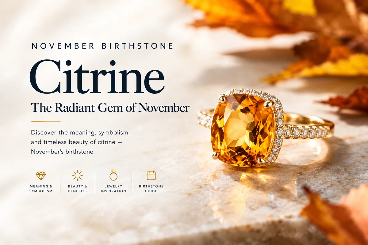 November Birthstone Guide: Topaz & Citrine Jewelry, Meaning, Colors & Gift Ideas