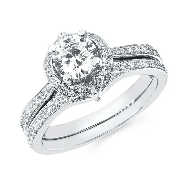 Shop forever elegant engagement ring collection onine and in-store at Morin Jewelers Southbridge, MA