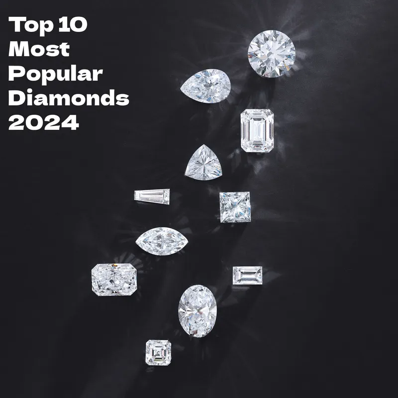 Read article: Discover The Top 10 Most Popular Diamond Shapes of 2024