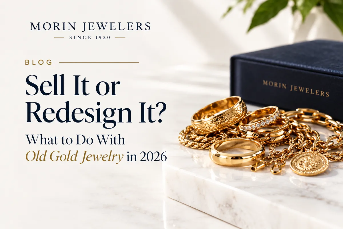 Sell It or Redesign It? What to Do With Old Gold Jewelry