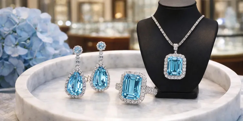 Read article: March Birthstone: The Aquamarine : Gem Of The Sea. 
