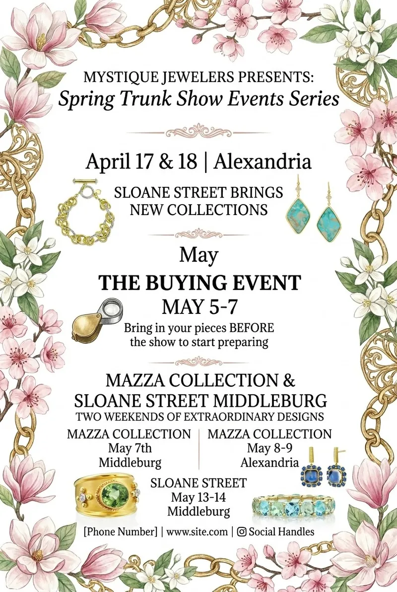 Read article: Spring 2026 Trunk Shows