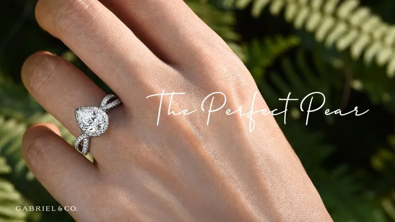 BEAUTIFUL PEAR SHAPED ENGAGEMENT RING SETTINGS UNDER $1,800