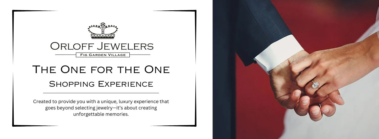 Ageless Elegance, Forever Beautiful. Each of our pieces brings out the hidden beauty around you. Orloff Jewelers Fresno, CA