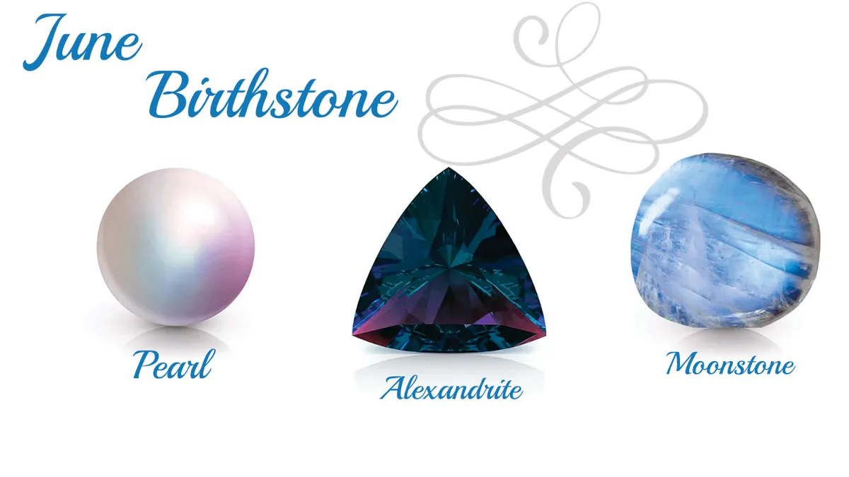 June Birthstones: Pearl, Moonstone & Alexandrite – A Trio of Beauty and Me