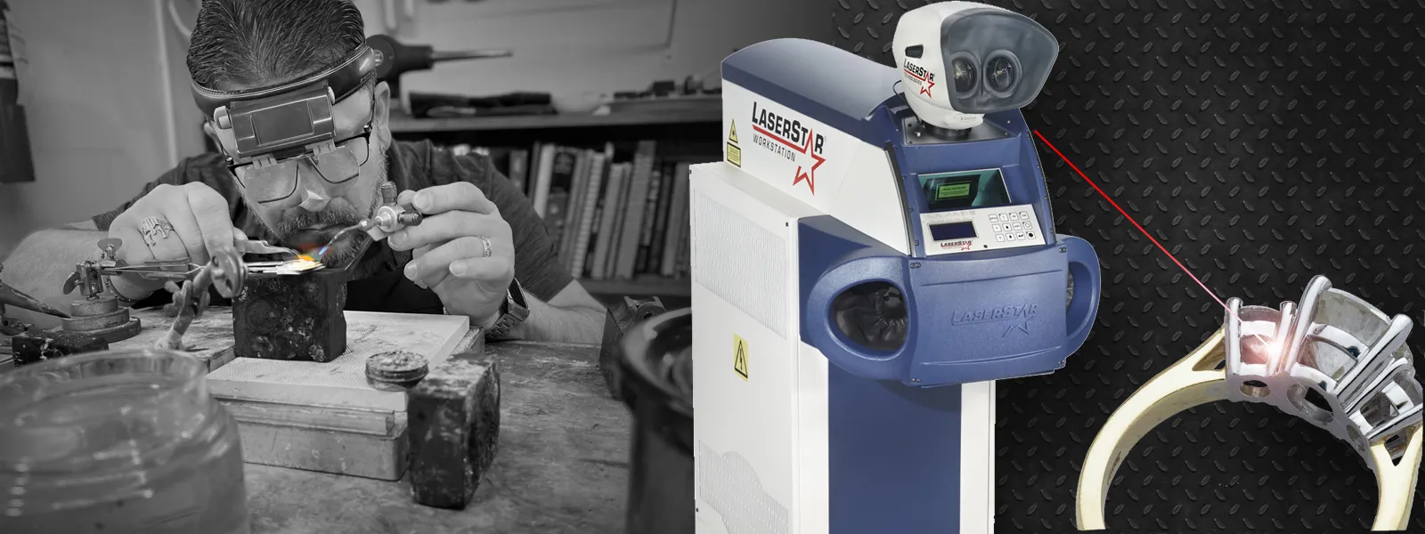 We use the latest technology to provide you the best service Torch vs Laser Welder Parkers Karat Patch Asheville, NC