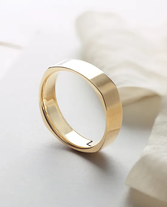 Men's Gold Wedding Bands | Parkers Karat Patch Asheville, NC