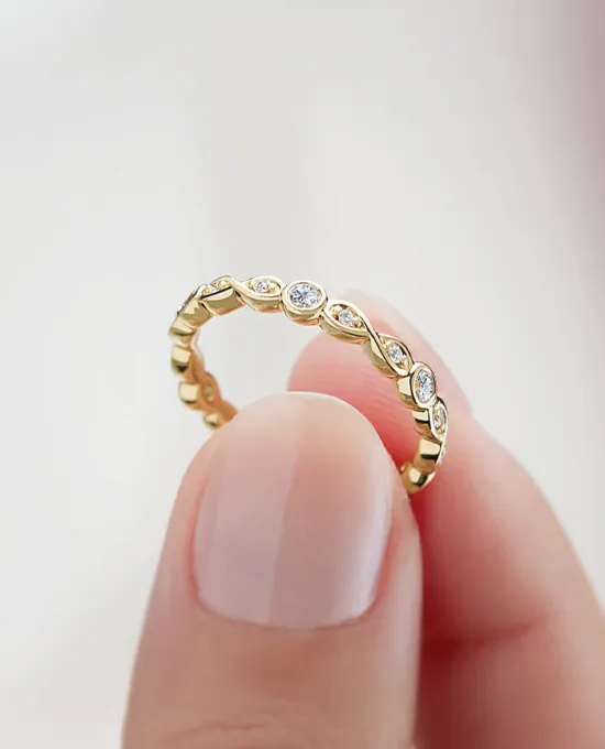 Lady's Gold Wedding Bands | Parkers Karat Patch Asheville, NC