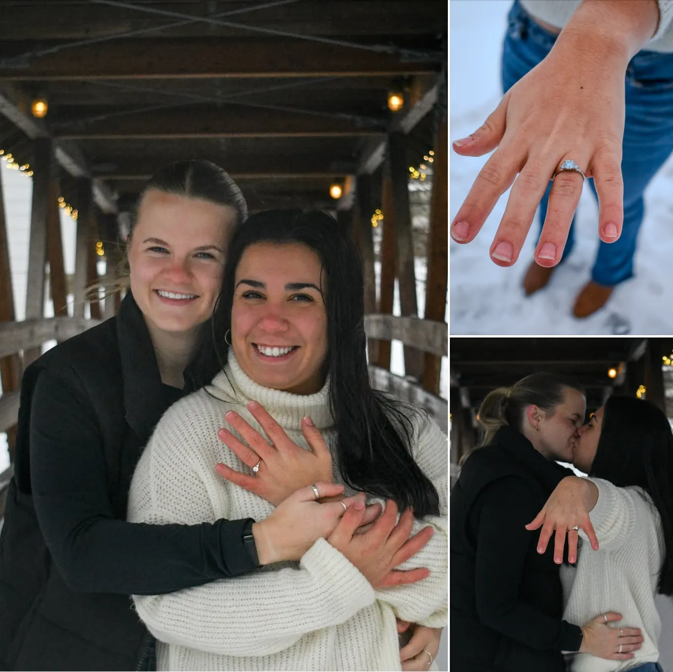 Couple who chose Pearce Jewelers West Lebanon NH