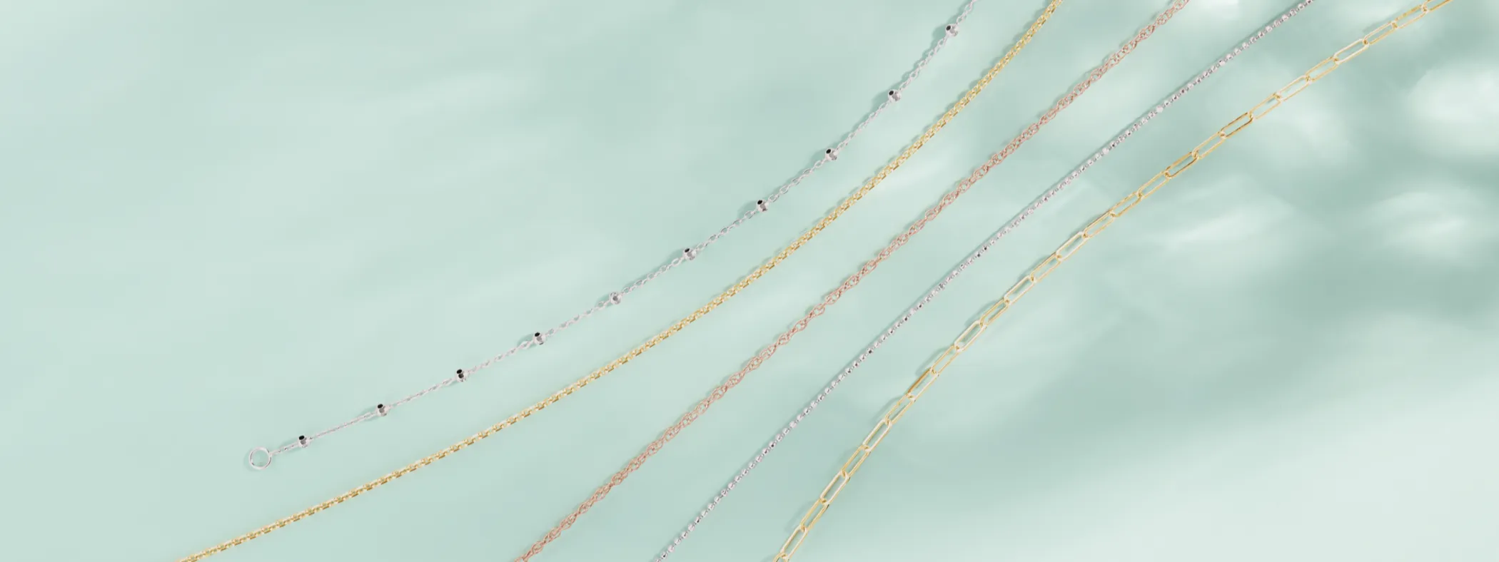 Precious Metals Chains Assortment