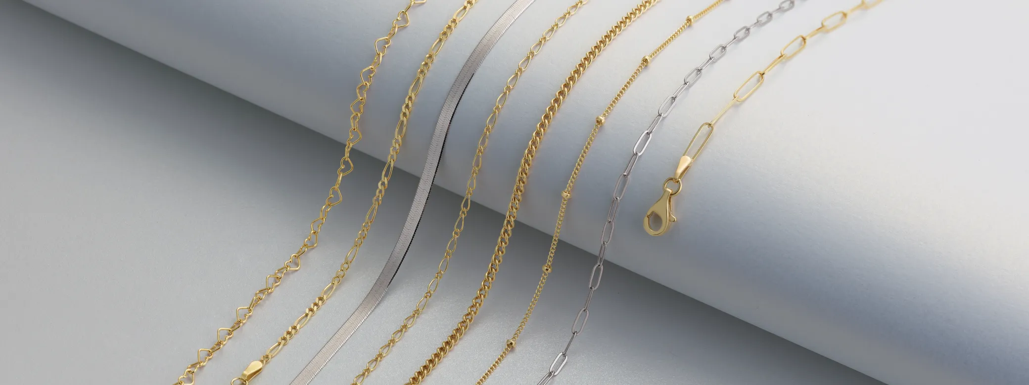 Precious Metals Chains Assortment