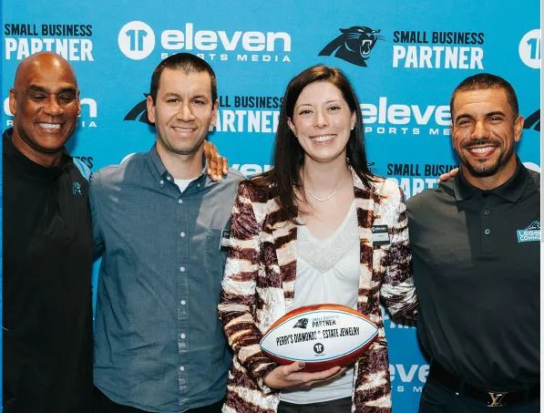 Read article: Perry's Diamonds & Estate Jewelry Announces Partnership with Carolina Panthers