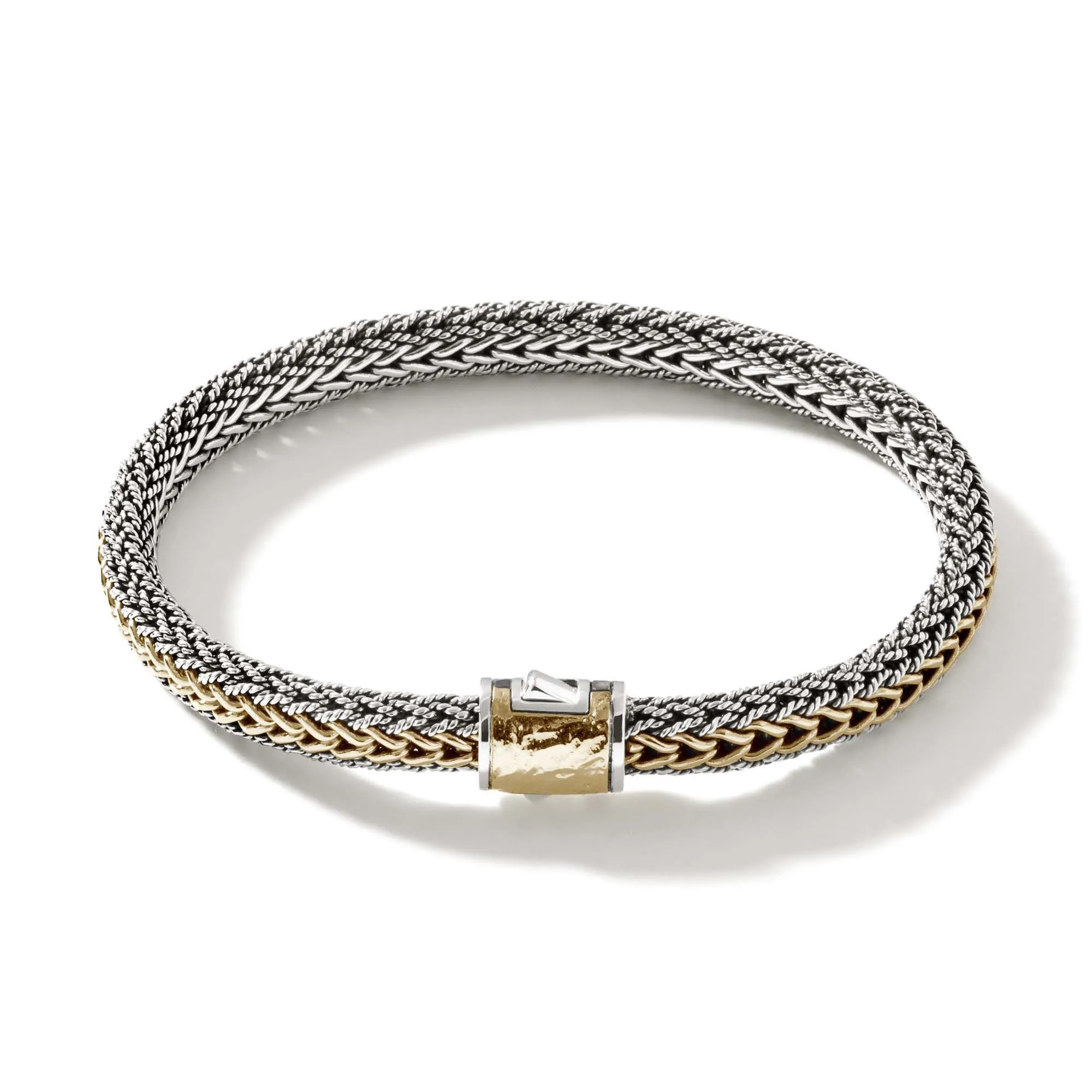 John Hardy woven in Bali gold and silver bracelet Peter & Co. Jewelers Avon Lake, OH