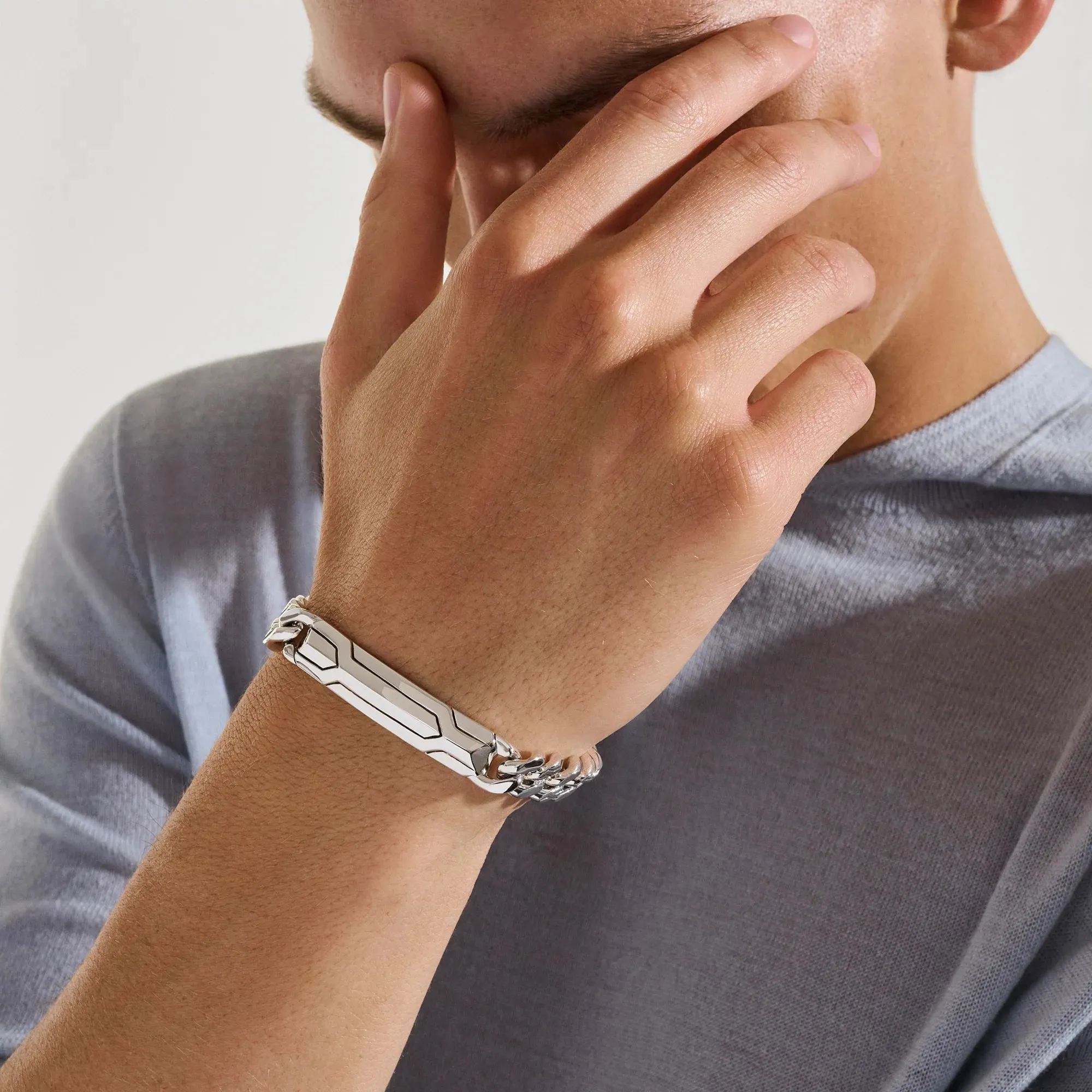 Mens bracelets are a popular gift for Dad! Available at Peter & Co. Jewelers serving the Cleveland, Ohio area.