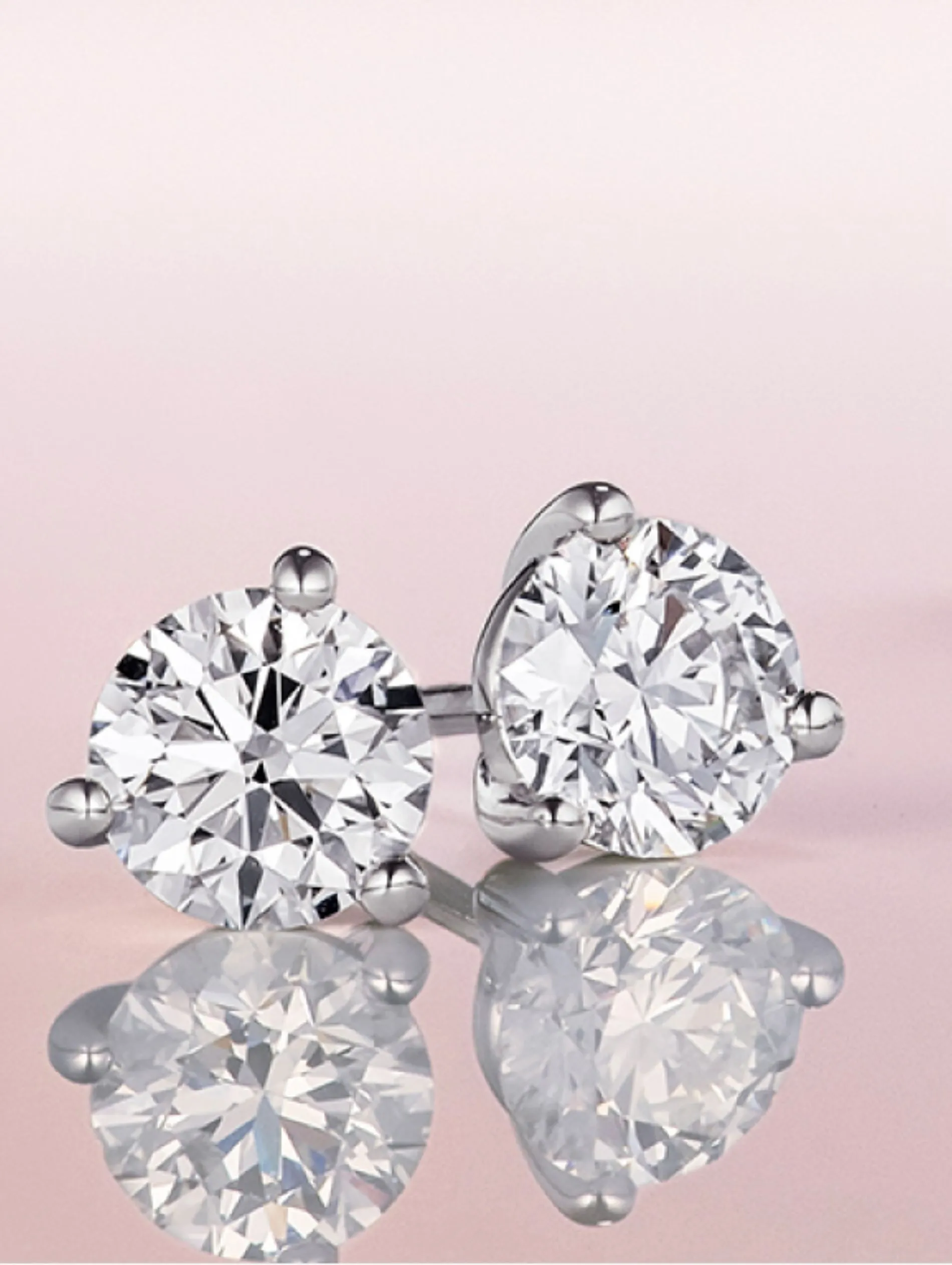 Hearts On Fire diamond stud earrings are a essential item for the jewelry wardrobe and a sentimental gift for graduation.  Avail