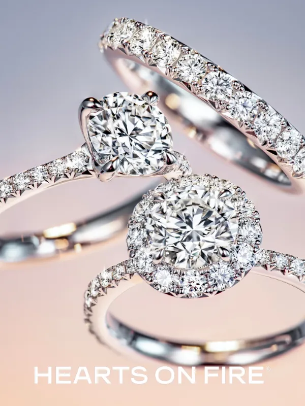 Shop Hearts On Fire Engagement Rings at Peter & Co. Jewelers Avon Lake, OH
