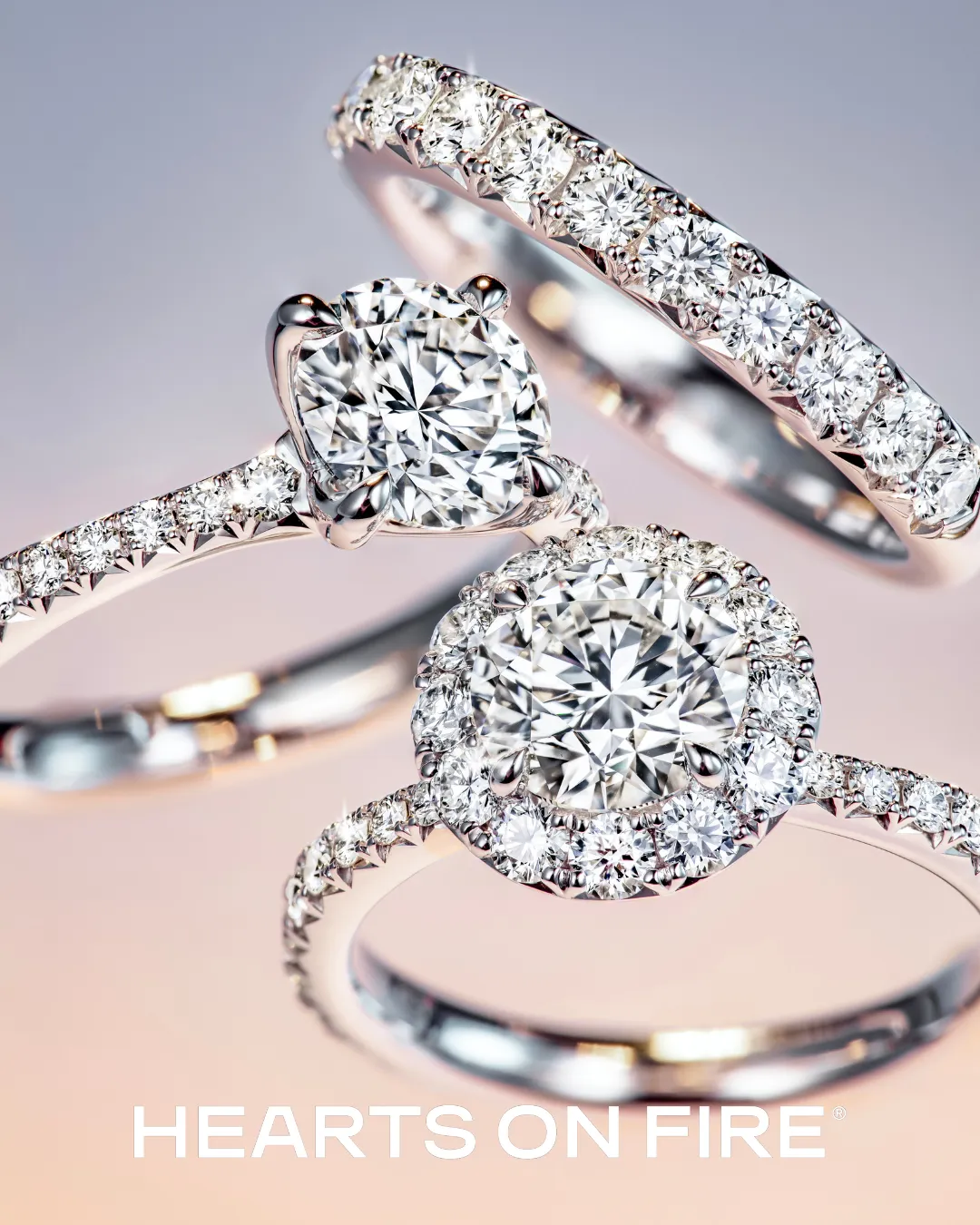 Shop Hearts On Fire Engagement Rings at Peter & Co. Jewelers Avon Lake, OH