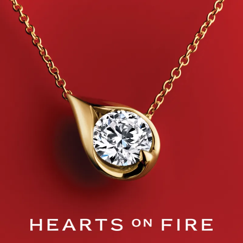 Hearts on Fire LU pendant necklace Peter & Co. Jewelers Avon Lake, OH