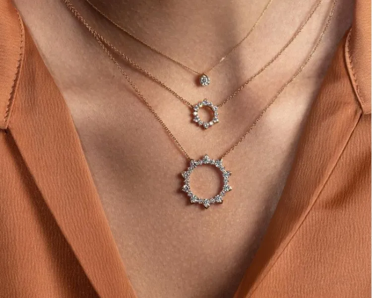 Hearts On Fire Solar Eclipse Diamond Jewelry available at Peter & Co. Jewelers Avon Lake, OH