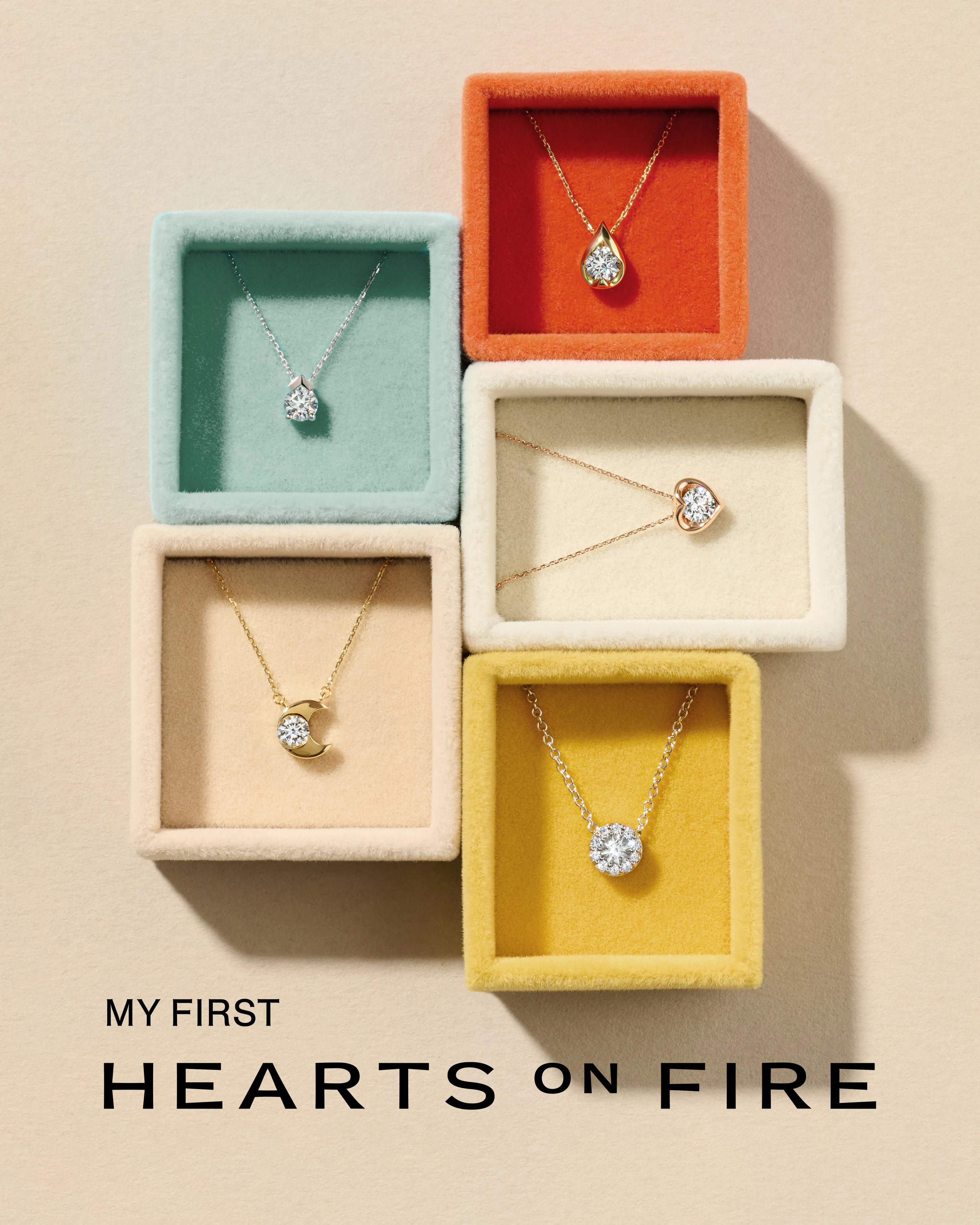 The Tessa necklace by Hearts On Fire is a beautiful choice for mom and available at Peter & Co. Jewelers in Avon Lake, OH