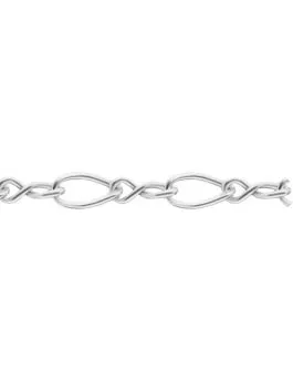 the sterling silver figure eight link for permanent bracelets at Peter & Co. Jewelers Avon Lake, OH