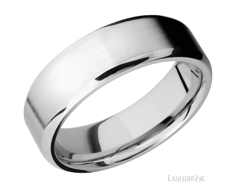 White Gold Lashbrook Wedding Band available at Peter & Co. Jewelers Avon Lake, OH