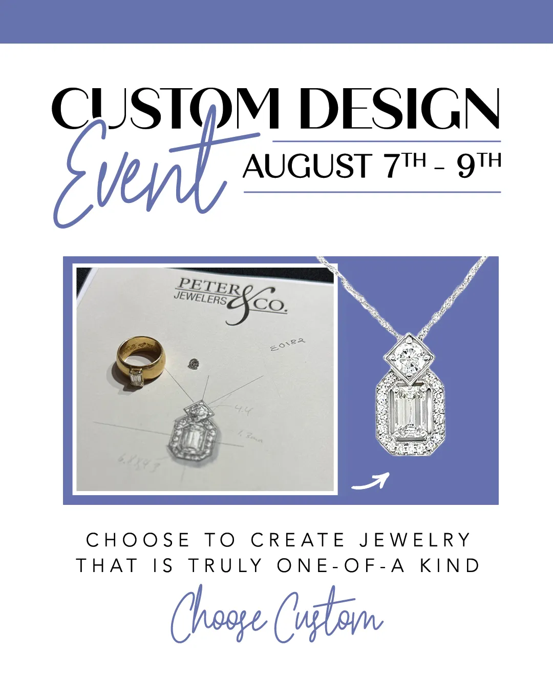 Take part in the hottest trend, permanent bracelets.  Make your appointment today at Peter & Co. Jewelers