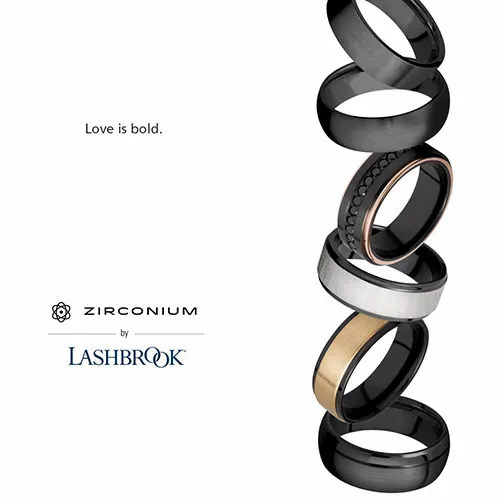 Arrangement of Hardwood Line of Rings by Lashbrook