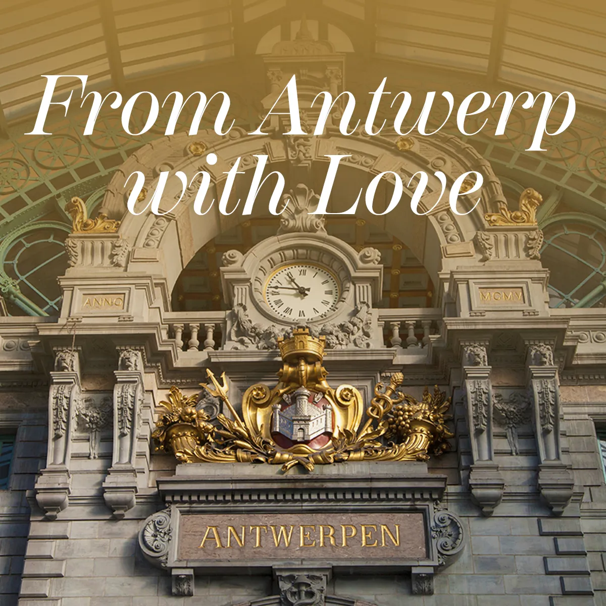Antwerp's iconic architecture with 