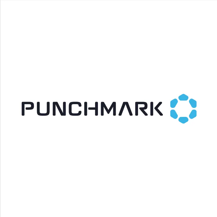 White Horizontal Logo  Punchmark Charlotte, NC