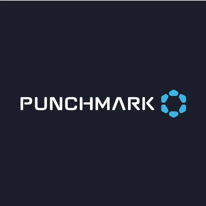 White Horizontal Logo  Punchmark Charlotte, NC
