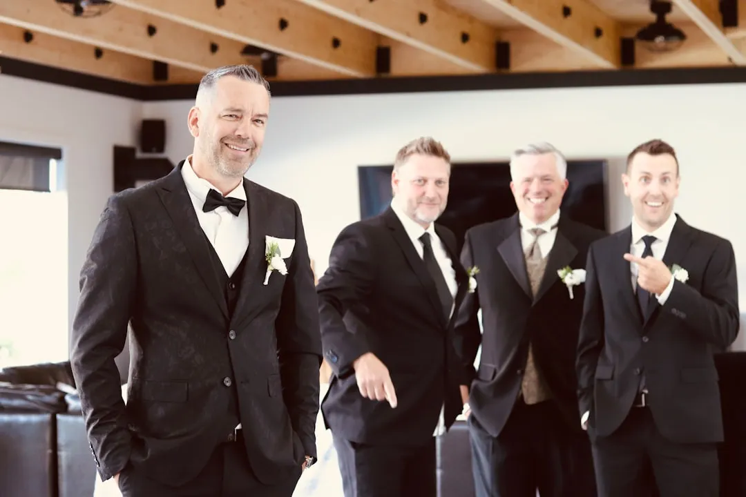 Black Suit Groomsmen: Stylish & Timeless Ideas