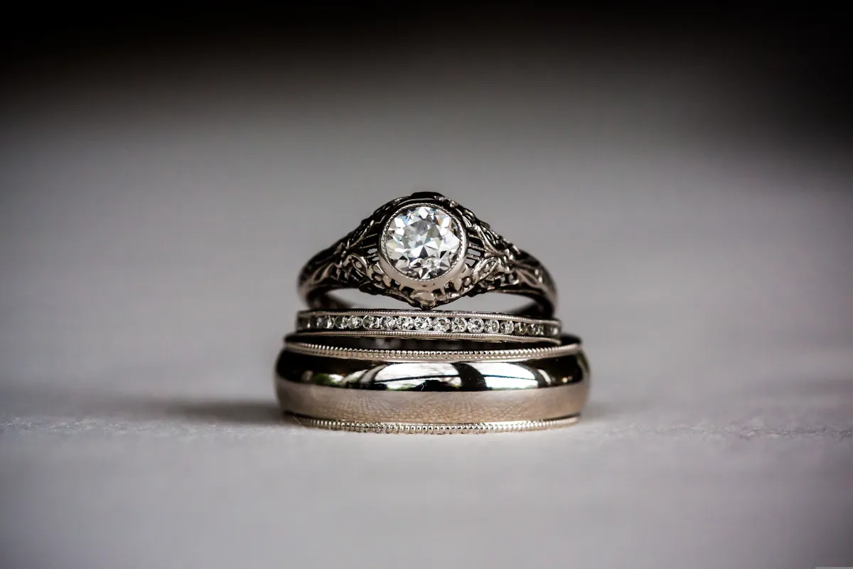 How to Mix & Stack Wedding Bands Like a Stylist