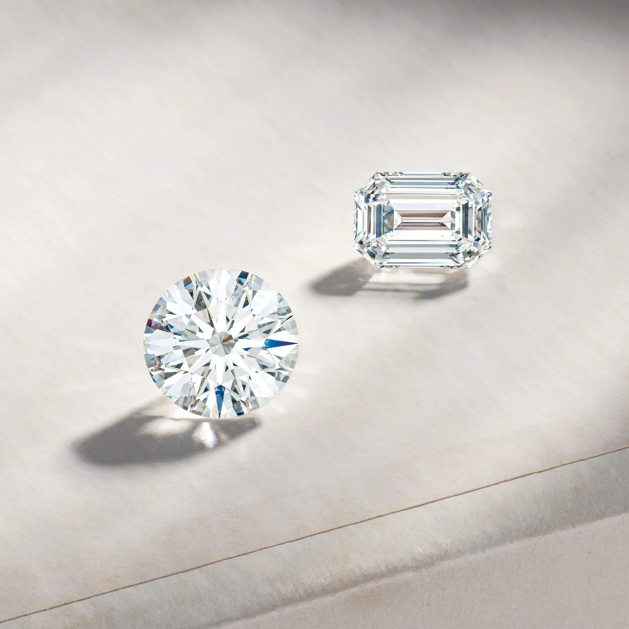 Baguette diamond and diamond ring