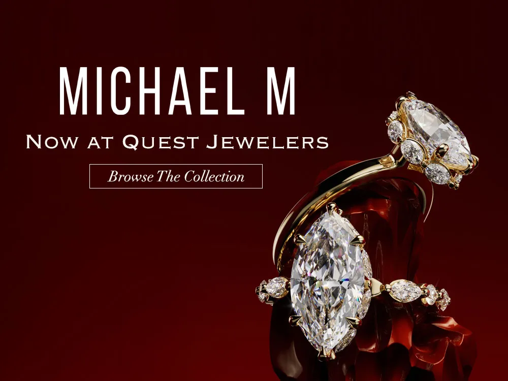 Michael M jewelry displayed at Quest Jewelers. Click to browse the collection.