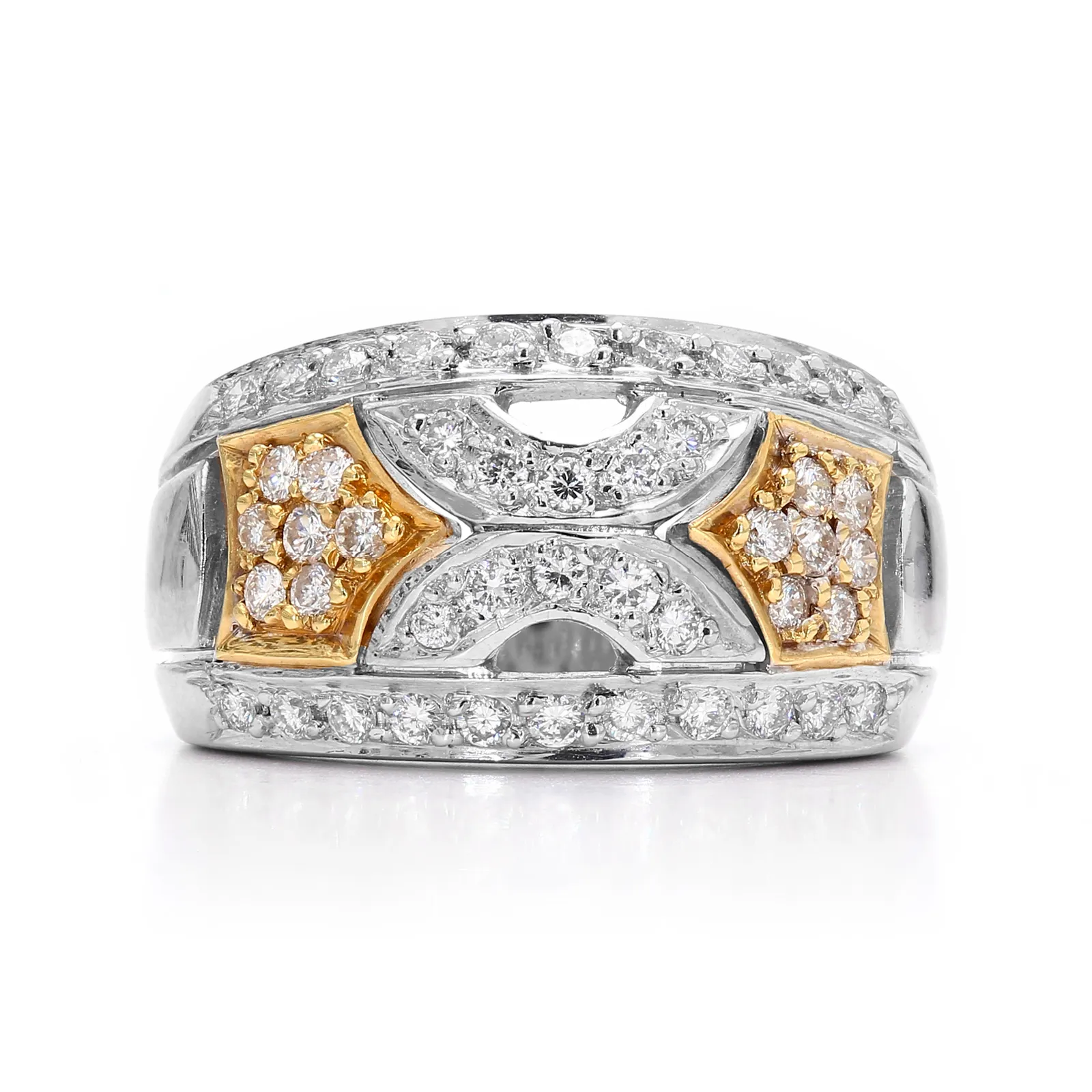 $2550 18K Titanium Band 1.30ctwDiamonds130-00532 Raleigh Diamond Fine Jewelry Raleigh, NC