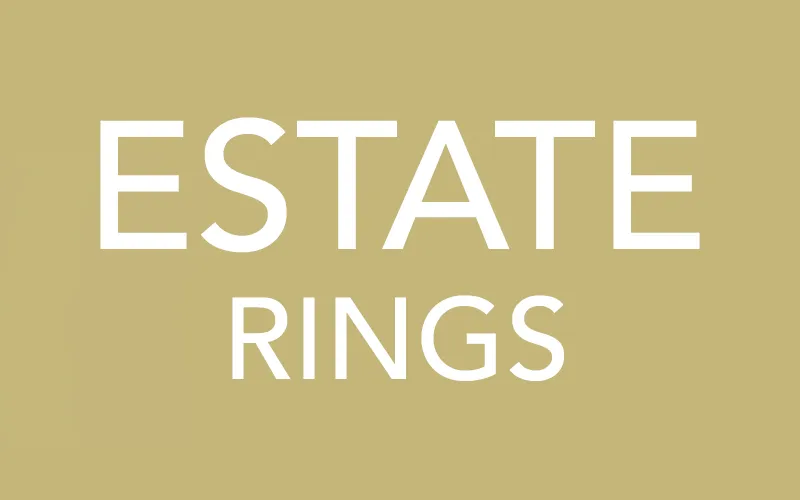 ESTATE RINGS - Raleigh Diamond Fine Jewelry - Raleigh, NC