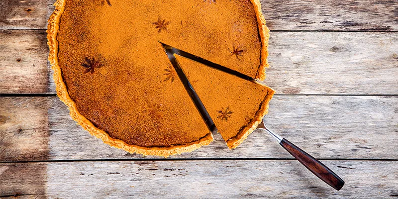 Pumpkin Pie is on us!