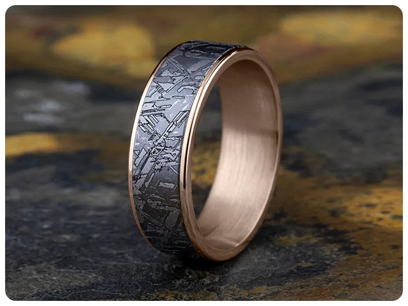 Shop Meteorite Alternative Metal Bands at Raleigh Diamond Fine Jewelry Raleigh, NC