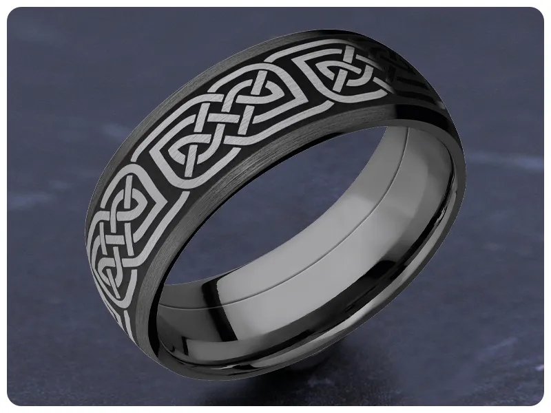Shop Zirconium Alternative Metal Bands at Raleigh Diamond Fine Jewelry Raleigh, NC